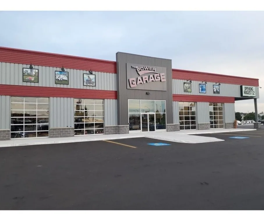 The Power Garage dealership in Woodstock, Ontario